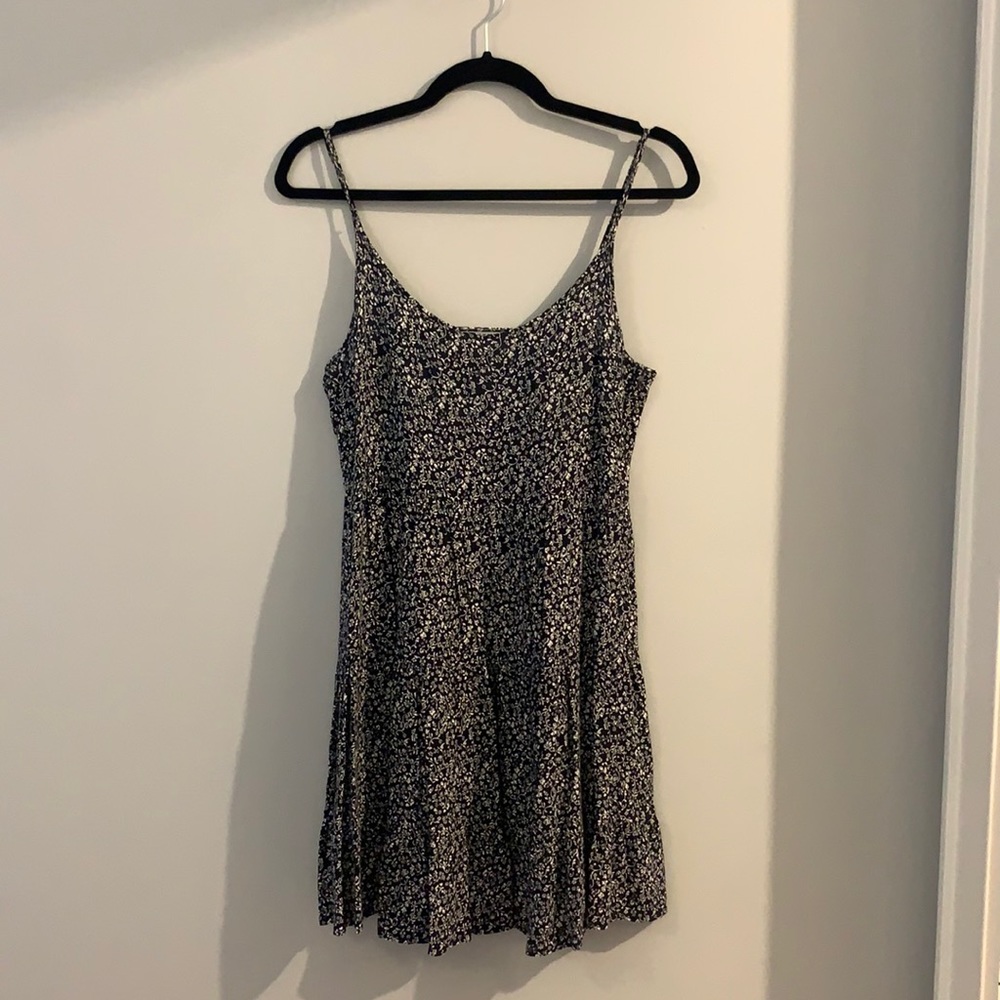 Open back flowy dress